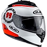 Hjc is-17 visage complet de Sport de moto casque - Lorenzo Ange 99 réplique