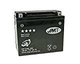 JMT Gel - YTX20L-BS 12 V Batterie pour Yamaha XV Wild Star 1600, Quad YFM Kodiak 400, Quad YFM Grizzly 600, Quad RX ...