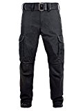 John Doe Regular Cargo Pants Black-L32-W36