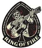 King Kerosin < Ring of Fire > AUTOCOLLANT / STICKER