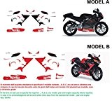 Kit adesivi decal stickers aprilia rs 50 rs125 2005 (ability to customize the colors)