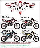 Kit adesivi decal stickers APRILIA SXV RXV 450 550 RACING (ability to customize the colors)