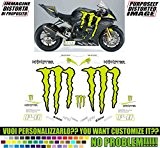 Kit adesivi decal stickers BMW S1000 RR MONSTER (ability to customize the colors)