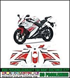 Kit adesivi decal stickers YAMAHA R125 YZF WGP 50 ANNIVERSARY (ability to customize the colors)