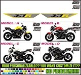 Kit adesivi decal stickers YAMAHA XJ6 2009 (ability to customize the colors)