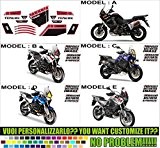 Kit adesivi decal stickers YAMAHA XTZ 1200 WORLD CROSSER (ability to customize the colors)