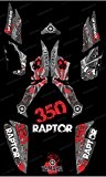 Kit décoration Survivor Gris - IDgrafix - Yamaha 350 Raptor