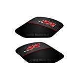 Kit protections latérales Tank Pads BMW S1000RR | Stickers BMW LATERAL protectors L-001 noir