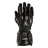 Knox Handroid Motorcycle Gloves (CE Approved), Noir, XL