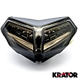 Krator® Ducati fumée LED Feu arrière avec Intégré clignotants - 1098 848 Evo Corse SE 1198 et bien plus encore. (2007-2012) LED Feu arrière Feux ...
