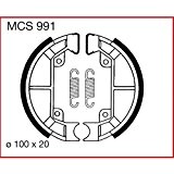 Machoires de freins Lucas MCS991 pour Gilera Storm 50 TEC1T | Piaggio NRG 50 SAL1T - LC - DT | ...
