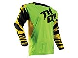 Maillot Cross THOR Fuse Dazz - Enfant - Flo Green / Jaune - Gamme 2017 - Taille M