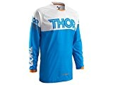 Maillot Cross THOR Phase Hyperion - Enfant - Bleu / Blanc - Taille M