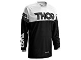 Maillot Cross THOR Phase Hyperion - Noir / Blanc - Taille L