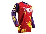 Maillot Cross THOR Pulse Tydy - Enfant - Violet / Fire - Gamme 2017 - Taille L