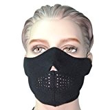 Masque Protection Demi Cagoule Neoprene "Black skull - Ghost Tete de mort" - Taille unique réglable - Airsoft - Paintball ...