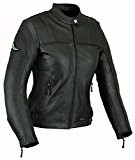 Mesdames/Femmes ridex LJ6 Biker moto de veste en cuir pour moto
