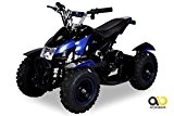 Miniquad Cobra enfants électrique 800 W Pocket Quad ATV pour enfant véhicule bleu/noir