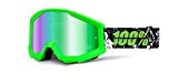 Motocross brilel Cross Lunettes Vert Vert 100% Strata Crafty Lime Lunettes de soleil masque Motocross Quad ATV MX SX Cross ...