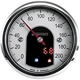 Motogadget speedometer 49mm motoscope tiny bezel silver... - Motogadget 22100197