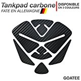 Motoking Tankpad carbone "GOATEE" - réservoir de la moto et de la protection de la peinture, universel - disponible en ...