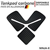 Motoking Tankpad carbone "NINJA-X" - réservoir de la moto et de la protection de la peinture, universel - disponible en ...