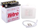 NITRO YB10L-A2 WA -N- Batterie Moto Ouvert avec Pack Acide