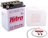 NITRO YB14L-A2 WA -N- Batterie Moto Ouvert avec Pack Acide