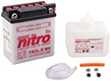 NITRO YB3L-B WA -N- Batterie Moto Ouvert avec Pack Acide