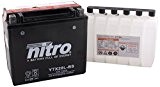 NITRO YTX20L-BS -N- Batterie Moto AGM Ouvert avec Pack Acide