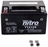 NITRO YTZ10S -N- Batterie Moto AGM Fermé