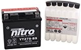 NITRO YTZ7S-BS -N- Batterie Moto AGM Ouvert avec Pack Acide