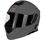 Origine helmets 204271723600004 Delta Solid médaillon Matt Casque avec Bluetooth intégré, titane, M