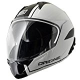 Origine Helmets Casques Riviera Casque Relevable, Blanc/Noir, XS