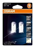 Osram - Dectane OS2850WW-02B famille W5W LED Éclairage intérieur 4000K - Lot de 2