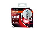 OSRAM NIGHT BREAKER UNLIMITED H1 Lampe Halogène 64150NBU-HCB 12V Duo Box Set de 2