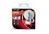 OSRAM NIGHT BREAKER UNLIMITED H7 Lampe Halogène 64210NBU-HCB 12V Duo Box Set de 2