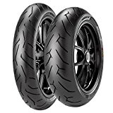 Paire Pneu pneus Pirelli Diablo Rouge 2 120/70 - 17 - 160/60 - 17 pour kTM 690 sUPERMOTO