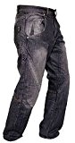 pantalon denim noir les armures des hommes moto moto de motards jeans de pantalon renforcés avec doublure de protection en ...