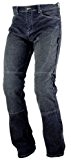 Pantalon Femme Jeans Moto Protections Homologées Kevlar Renforts noir 26