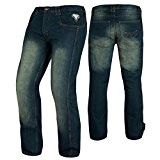 Pantalon Jeans Denim Renforts Protections CE Coton 100% Homme Sport bleu 30