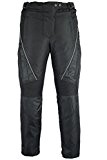 Pantalon moto Jazz - thermique/imperméable - renforts CE - femme - noir - taille 36