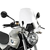 Pare-brise moto Airstar BMW R 1200 R 06-10 Givi clair + Kit de montage