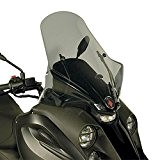 Pare-brise moto Airstar Gilera Fuoco 500 07-14 Givi teinté + Kit de montage