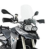 Pare-brise moto BMW F 800 GS 08-16 Givi Spoiler transparent + Kit de montage