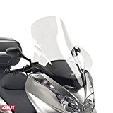 Pare-brise moto Yamaha Majesty YP 400 04-08 Givi transparent
