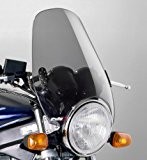 Pare Brise Puig Custom II fumé clair pour Harley Davidson Sportster 1200 (XLH-1200) 88-99, Sportster 1200 Custom (XL 1200 C) ...