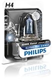 Philips 12342BVUBW Ampoule de phare de moto Blue Vision Moto H4