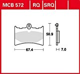 plaquette de freins Lucas MCB572RQ pour Aprilia RS 125 Extrema / Replica GP | Aprilia RS 125 Extrema / Replica ...