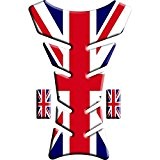 Protection de reservoir Moto MODELS en Gel compatible ,, Triumph U.K. flag Union Jack Classic TANK PAD PROTECTIVE + 2 ...